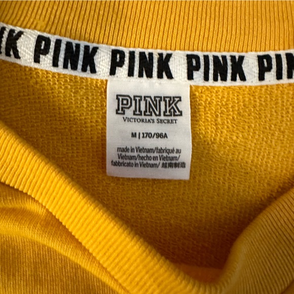 PINK cropped long sleeve shirt - Picture 2 of 2